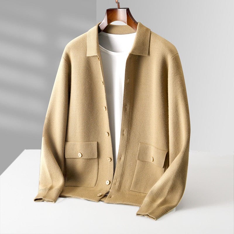 Cashmere Button Jacket
