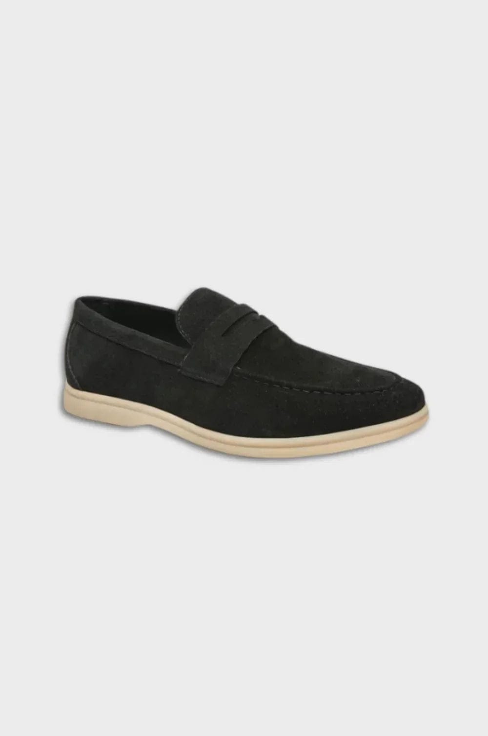 Classic Penny Suede Loafers