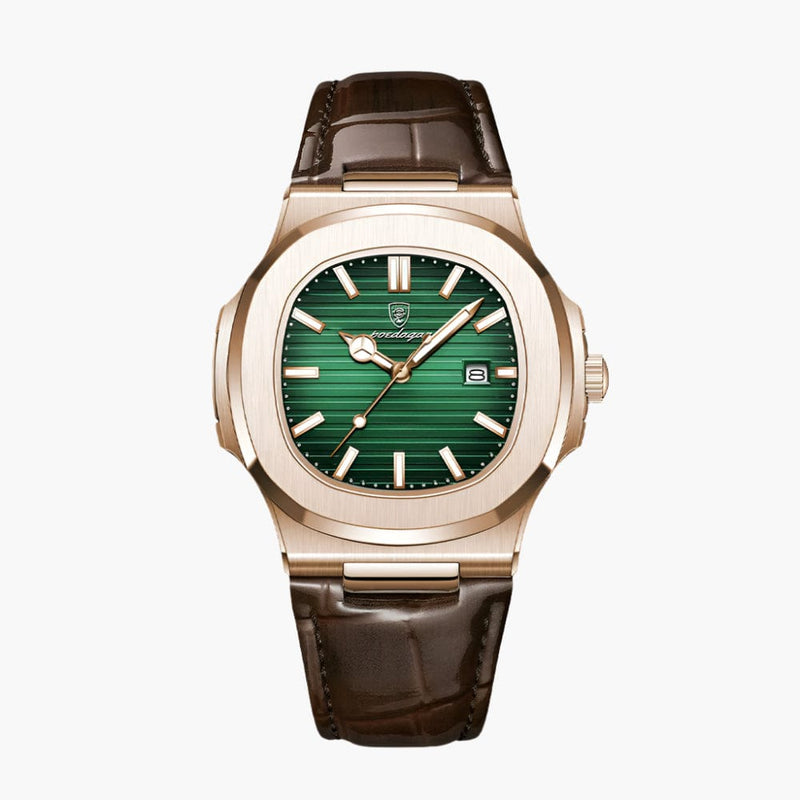 Signature Leder Uhr