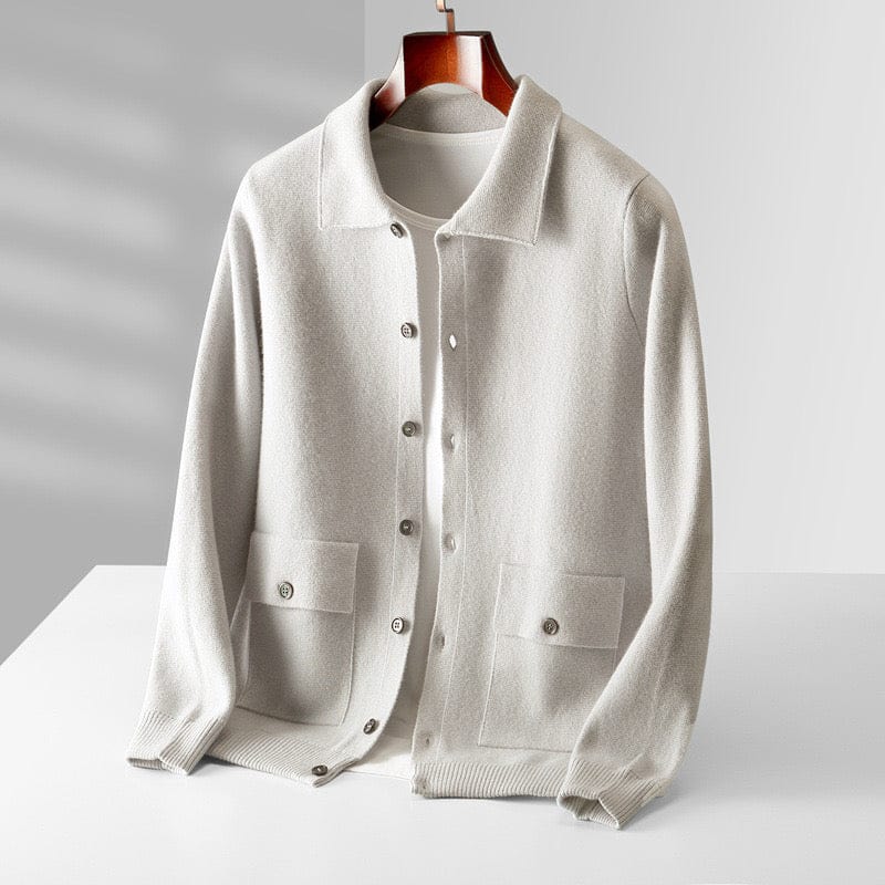 Cashmere Button Jacket