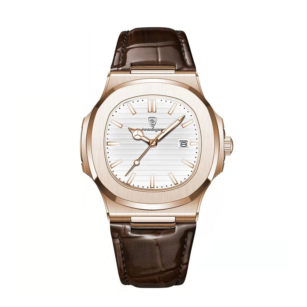 Signature Leder Uhr