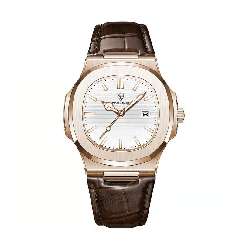 Signature Leder Uhr