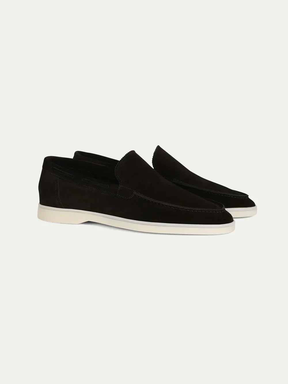 Suede Summer Loafer Black