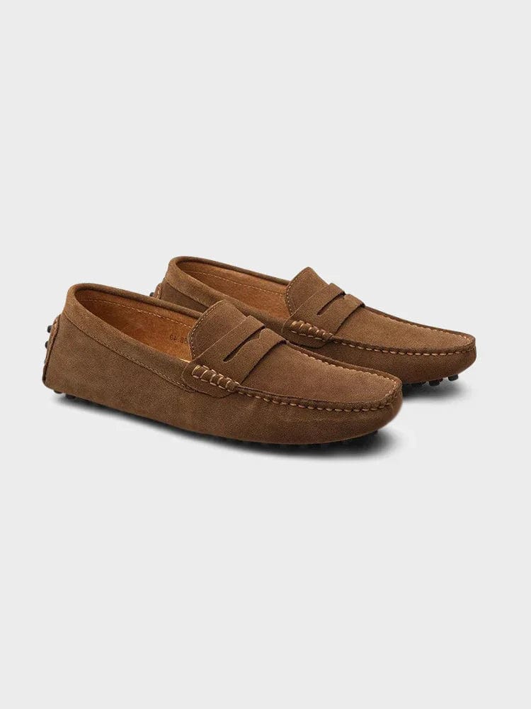 Wildleder Penny Driver Loafers