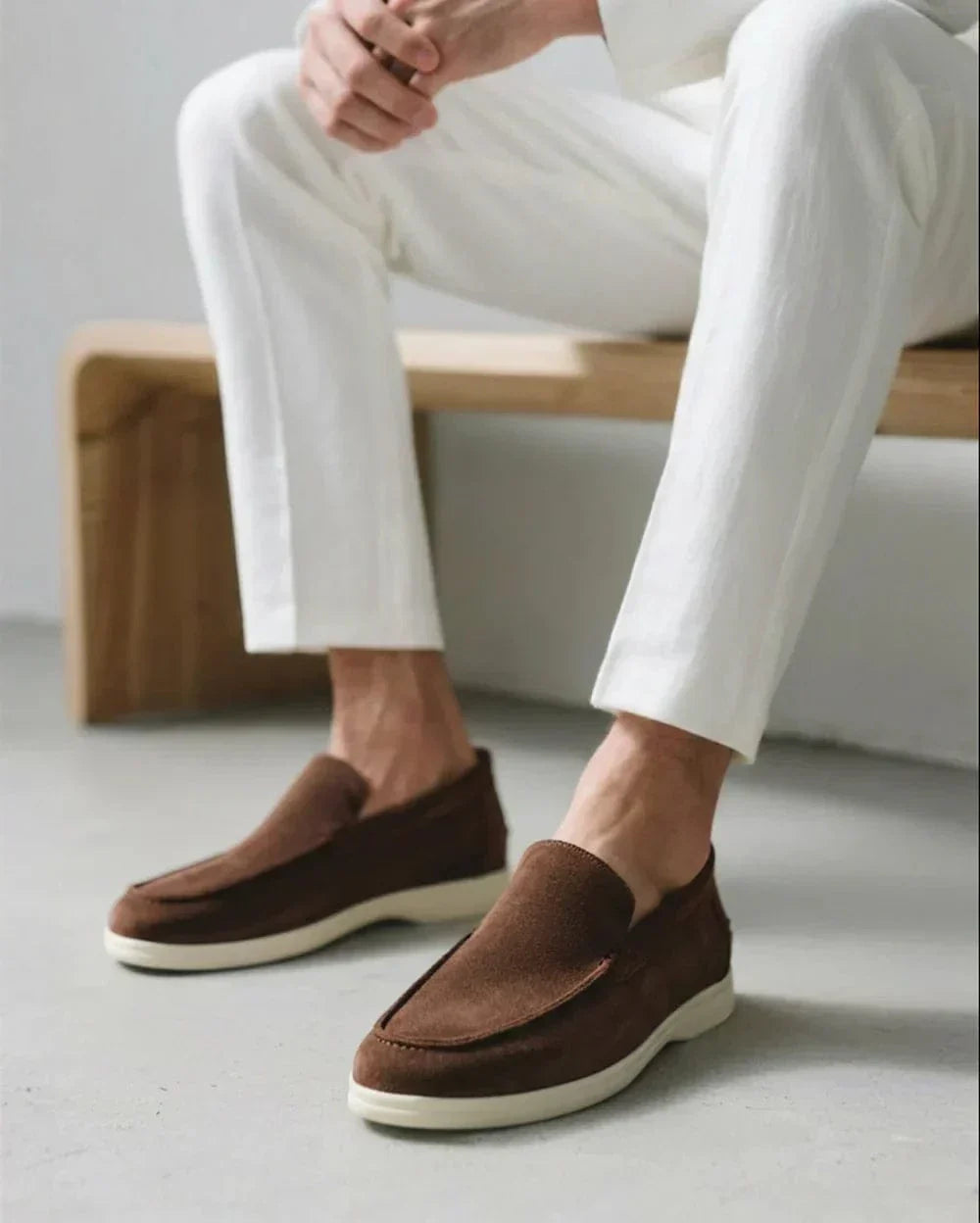 Sovrano Wildleder-Loafer