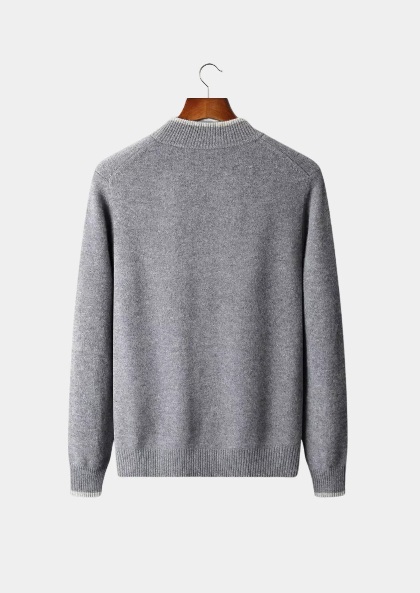 FEINE MERINOWOLLE ZIP-CARDIGAN