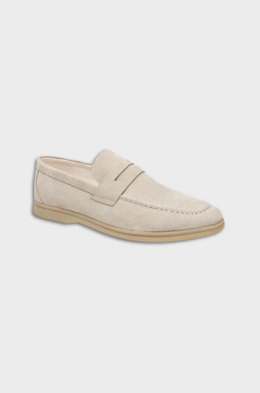 Classic Penny Suede Loafers