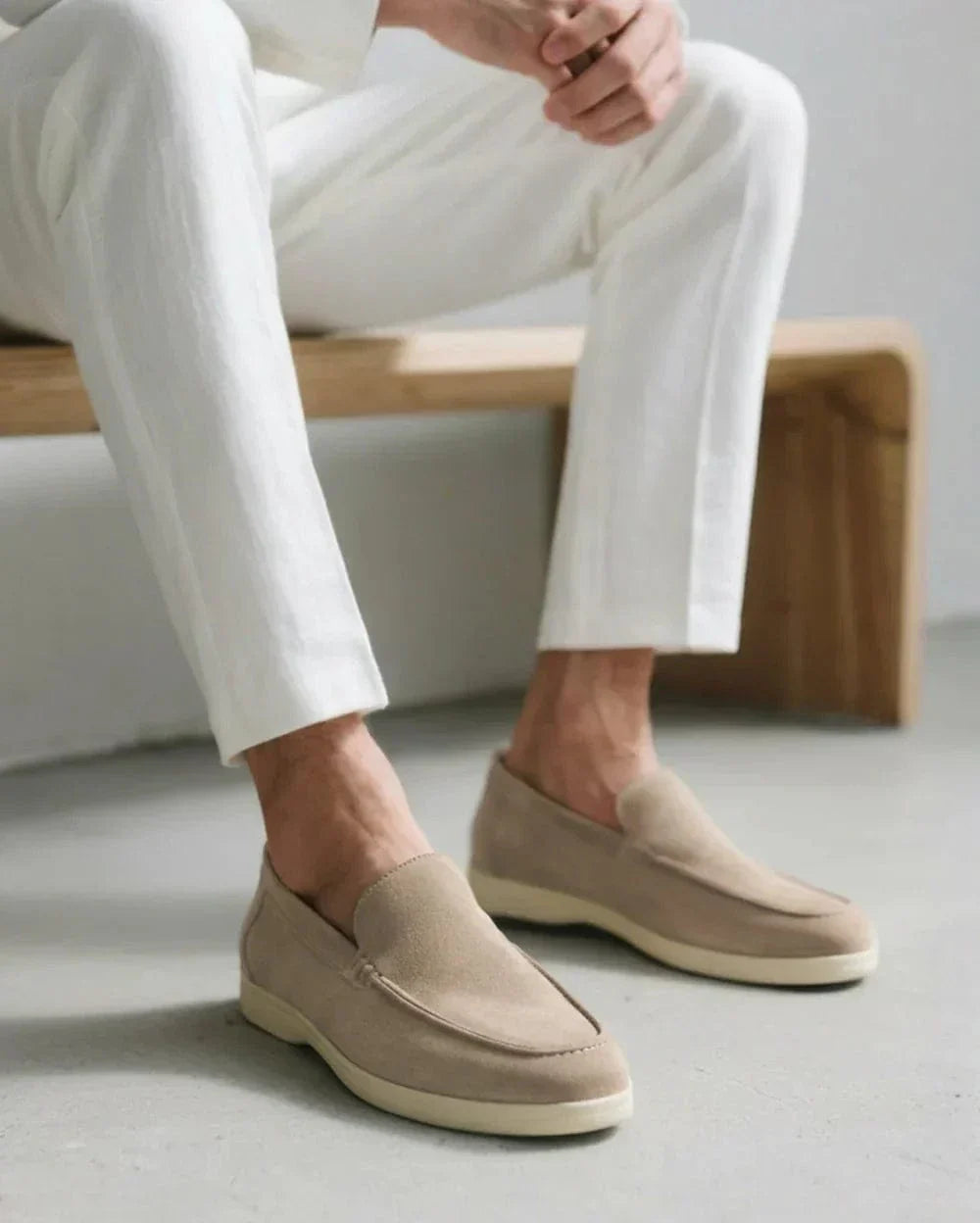 Sovrano Wildleder-Loafer