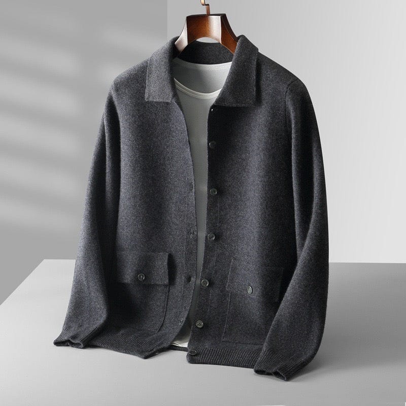 Cashmere Button Jacket