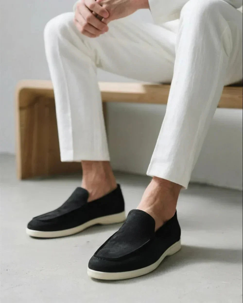 Sovrano Wildleder-Loafer