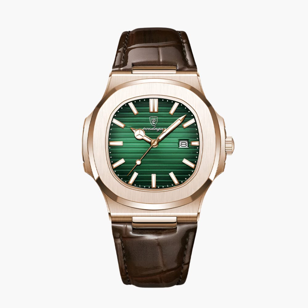 Signature Leder Uhr