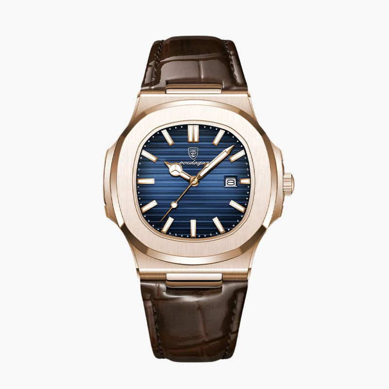 Signature Leder Uhr