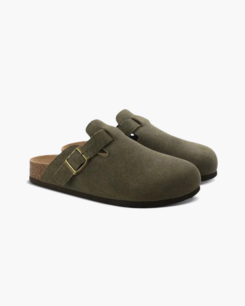 Sovrano Suede Clogs