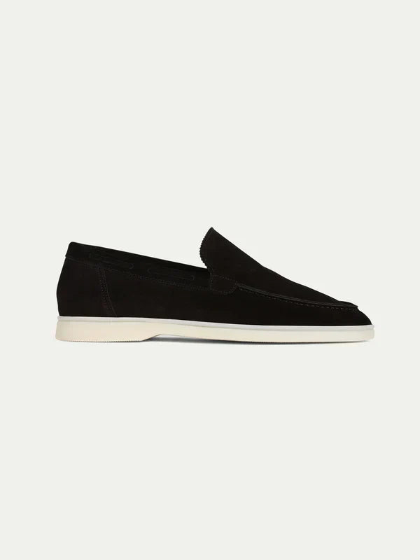 Suede Summer Loafer Black
