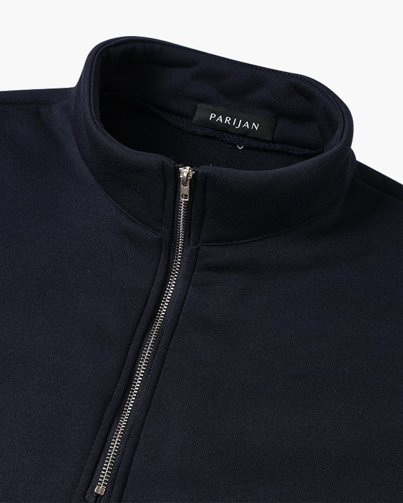 Embroidered Quarter Zip