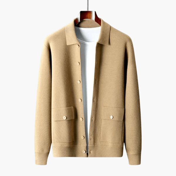 Cashmere Button Jacket